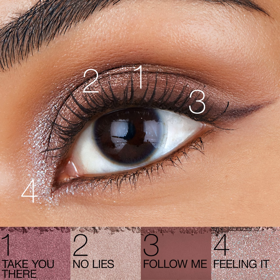 Palette di ombretti Afterglow Tempting