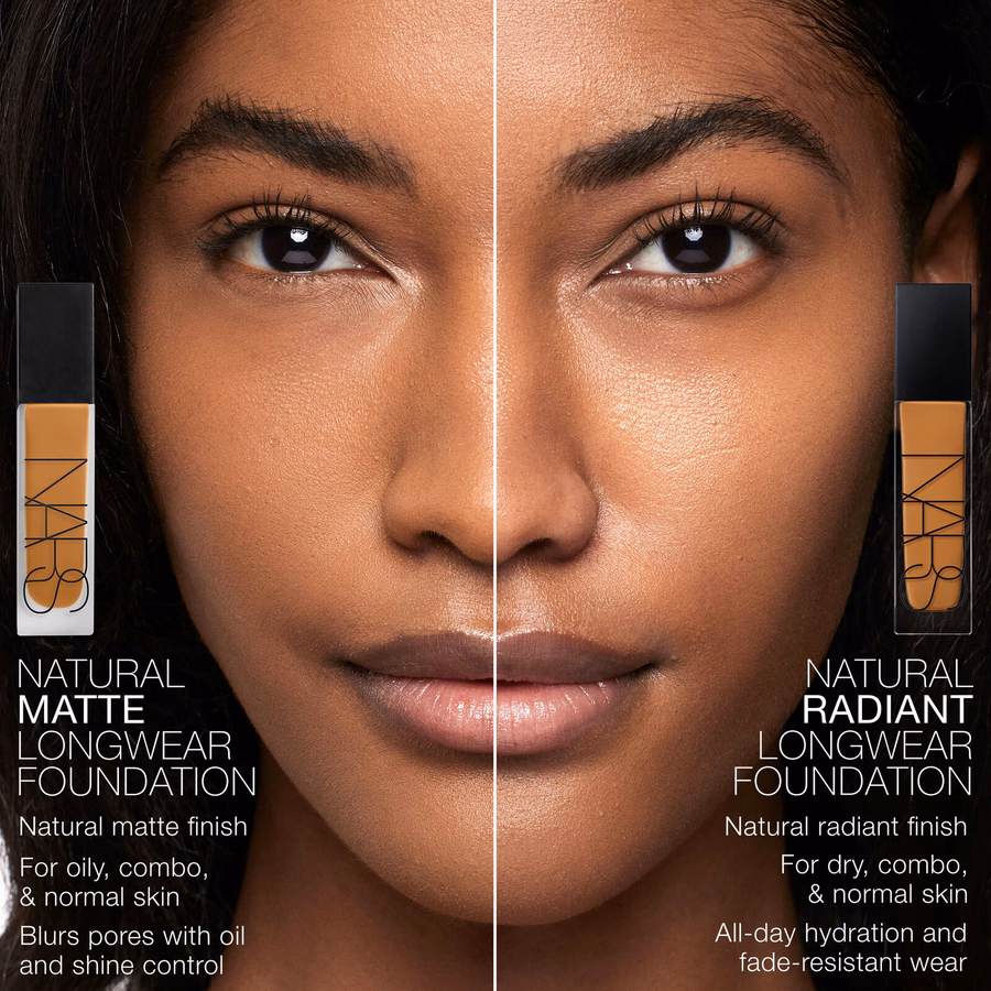 Fondotinta a lunga tenuta dall'effetto opacizzante naturale